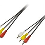 Кабель тюльпан 3RCA 1,2 м GOOD