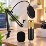 Студійний мікрофон Music M-800U зі стійким та вітрозахистом