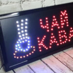 Світлодіодна LED Вивіска "Кава Чай" 48х25см — фото 2