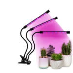 Світлодіодна фітолампа Grow Light для вирощування рослин, розсади Повний спектр 3 голови — фото 2
