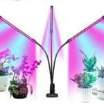 Світлодіодна фітолампа Grow Light для вирощування рослин, розсади Повний спектр 3 голови — фото 3