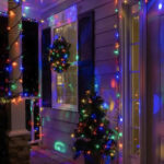 Світлодіодна Гірлянда нитка 401 led RGB різнокольорова (чорний провід) — фото 2