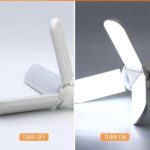 Світлодіодна лампа Fan Blade Led 45W E27 потрійна у формі вентилятора — фото 5