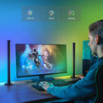 Світлодіодні панелі 25 см 2шт RGB з APP Smart від USB та пультом — фото 4