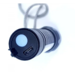 Світлодіодний ліхтарик Bailong Police COB USB BL-511 BL-515 BL-513 у пластиковому чохлі — фото 6