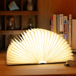 Світильник-книга, нічник книжка VHG Foldable Book Lamp Brown — фото 2