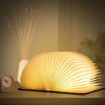 Світильник-книга, нічник книжка VHG Foldable Book Lamp Brown — фото 3