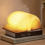 Світильник-книга, нічник книжка VHG Foldable Book Lamp Brown — фото 5