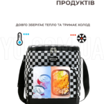 Термосумка для транспортування холодних та гарячих продуктів, напоїв GP 4336 сумка-холодильник — фото 2