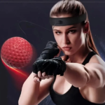Тренажер м'яч для боксу Fight Ball Файт Болл, м'ячик на гумці — фото 3