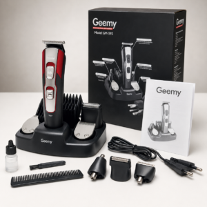 Машинка для стрижки волосся Gemei GM-592 10 в 1, Електробритва, триммер