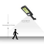 Вуличний ліхтар на стовп solar street light BL BK120-6COB — фото 6