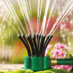 Розумна система поливу Multifunctional Water Sprinkler розпилювач дощувач для поливу газону на