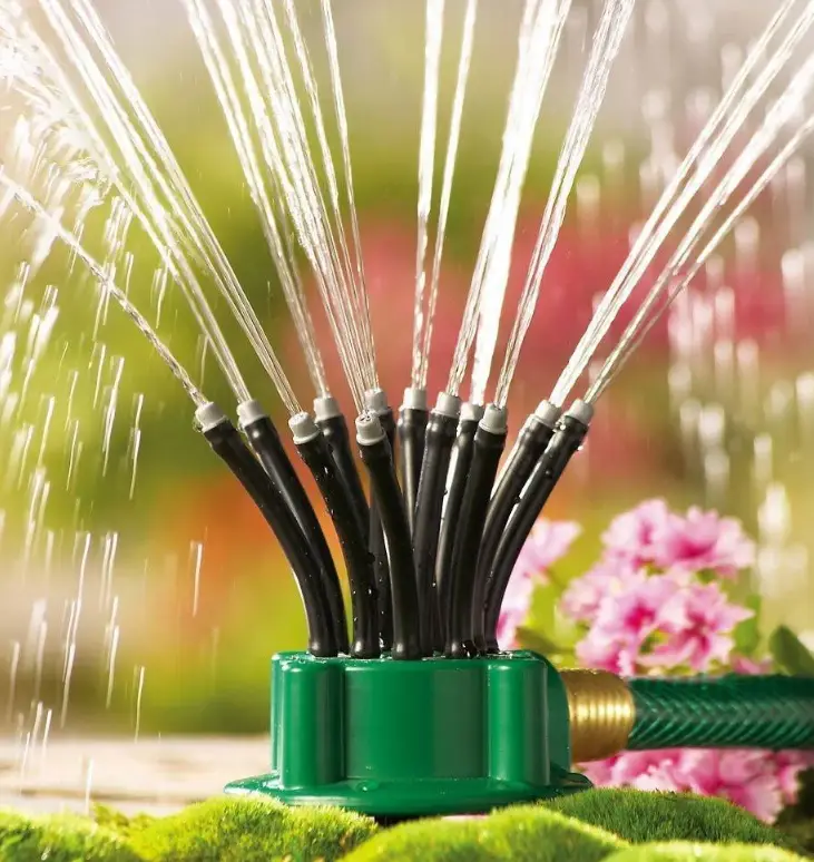 Розумна система поливу Multifunctional Water Sprinkler розпилювач дощувач для поливу газону на