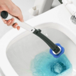 Універсальна щітка для прибирання ванної зі змінними насадками MTS clip type removable toilet — фото 2