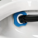 Універсальна щітка для прибирання ванної зі змінними насадками MTS clip type removable toilet — фото 3