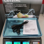 Ваги Crystal 50 kg електронні настільні ваги з калькулятором торговi — фото 4