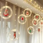 Новорічна LED-штора для вікна, стіни чи вітрини