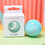 Іграшка для кішки USB smart м'яч-кулька PetGravity з хаотичним рухом та світловою панеллю — фото 5