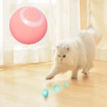 Іграшка для кішки USB smart м'яч-кулька PetGravity з хаотичним рухом та світловою панеллю — фото 6